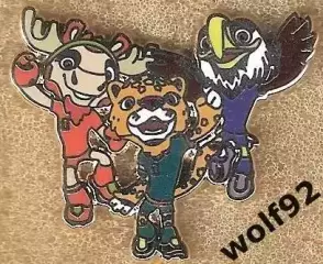 Знак Чемпионат Мира 2026 США, Мексика, Канада (4) /Талисман /2026