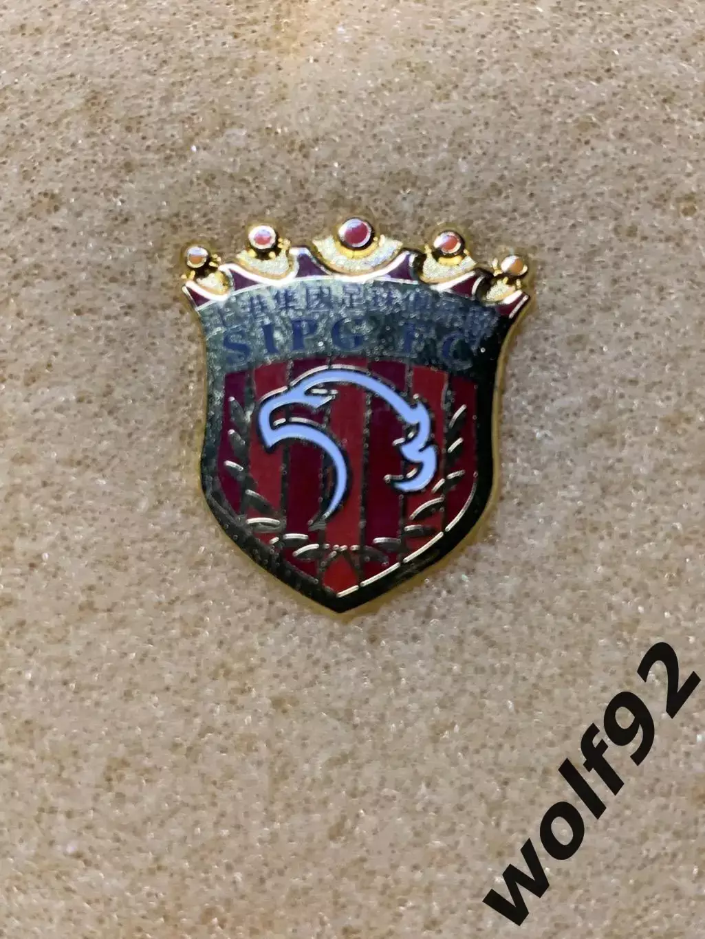Знак ФК Шанхай Порт Китай (1) /Shanghaii International Port Group FC /2017 1