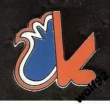 Знак Хоккей СК имени Урицкого Казань (1) / Эмблема 1986-87 гг./ Ретро / 2000-е