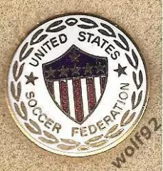 Знак Федерация Футбола США (8) пр-во Англия 1990-е гг.