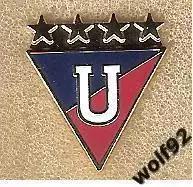 Знак ЛДУ де Кито Эквадор (1) / LDU de Quito Ecuador 2017-18