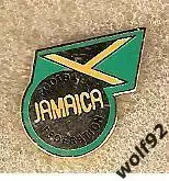 Знак Федерация Футбола Ямайка (3) / Пр-во Швеция / 1990-е гг.