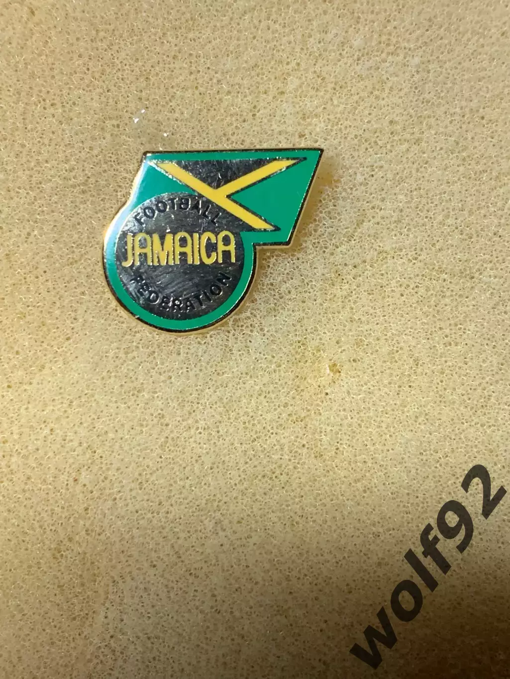 Знак Федерация Футбола Ямайка (3) / Пр-во Швеция / 1990-е гг. 2