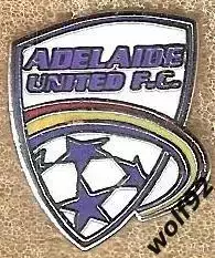 Знак ФК Аделаида Юнайтед Австралия (1) /Adelaide United Football Club /2016