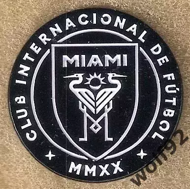 Знак ФК Интер Майами США/МЛС (1) /Club Internacional de Futbol Miami /2026