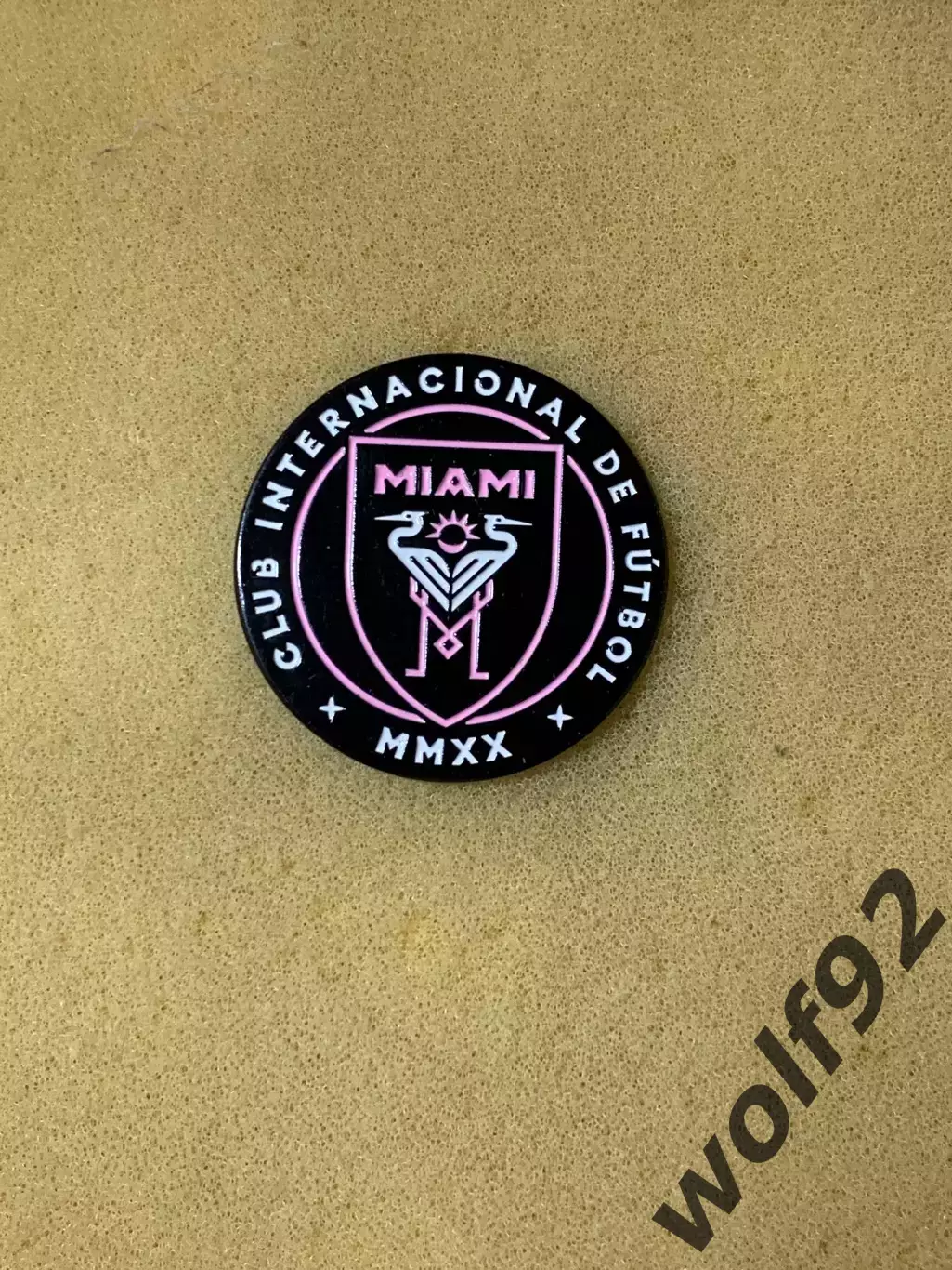 Знак ФК Интер Майами США/МЛС (1) /Club Internacional de Futbol Miami /2026 1