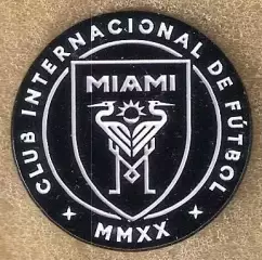 Знак ФК Интер Майами США/МЛС (1) /Club Internacional de Futbol Miami /2025