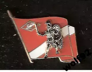Знак Спартак Москва / Флаг/Гладиатор (накладной) / 2010-11
