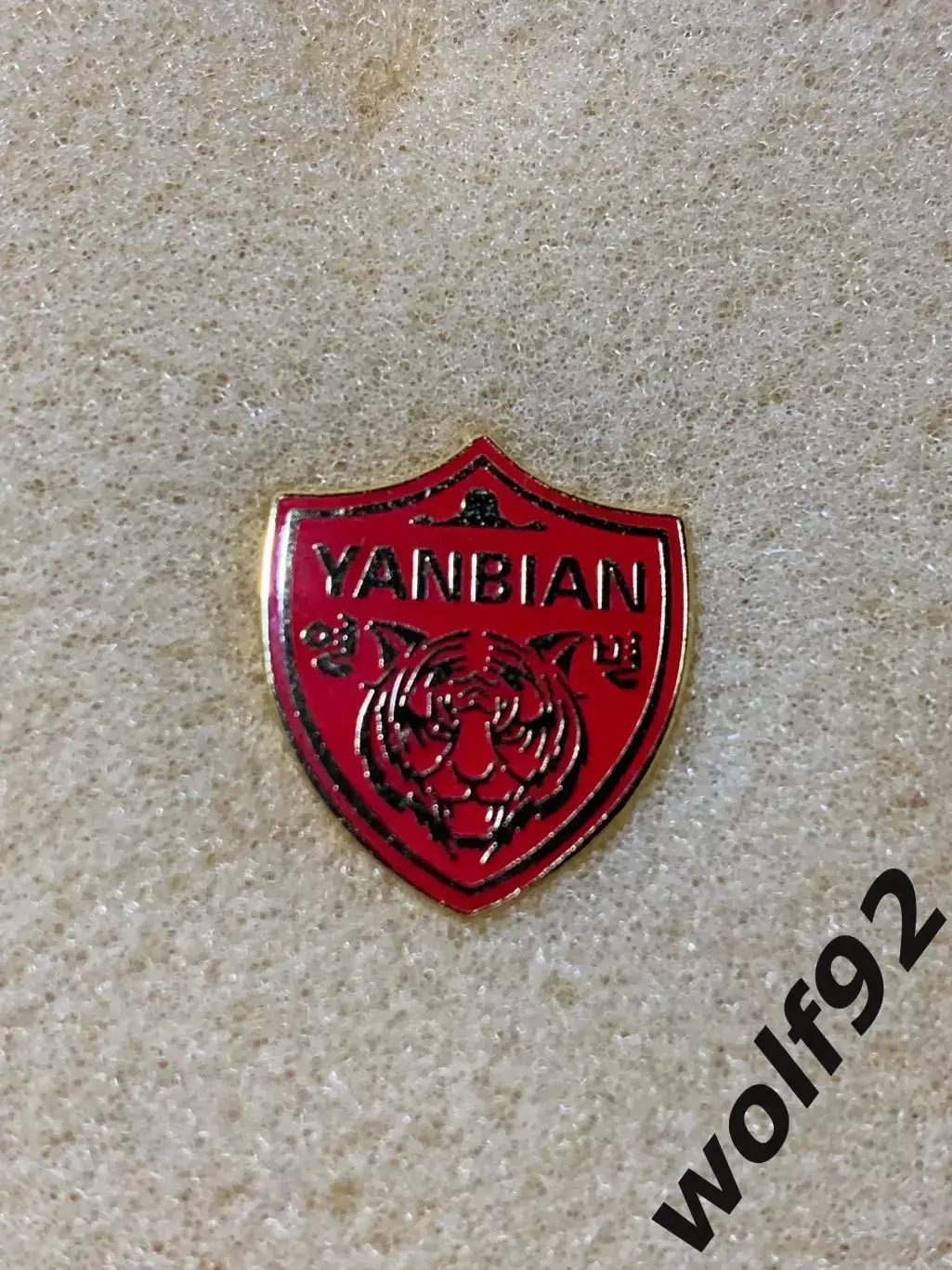 Знак ФК Янбянь Фунде Китай (1) / Yanbian Funde F.C. / 2017 1