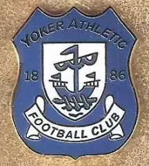 Знак ФК Йокер Атлетик Шотландия (1) / Yoker Athletic FC / 2019-20