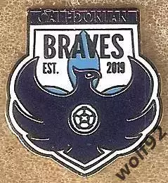 Знак ФК Каледониан Брэйвз Шотландия (1) / Caledonian Braves F.C. / 2020
