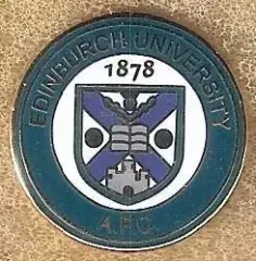 Знак Эдинбург Юнверсити АФК Шотландия (1) / Edinburgh University AFC /2020