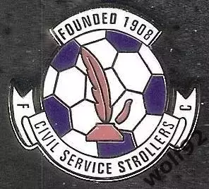Знак ФК Сивил Сервис Строллерс Шотландия(1) /Civil Service Strollers FC /2020