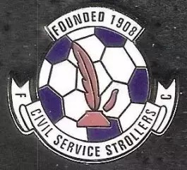 Знак ФК Сивил Сервис Строллерс Шотландия(1) /Civil Service Strollers FC /2020