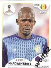 Наклейка №614 Khadim N'Diaye / Senegal / Panini / ЧМ 2018