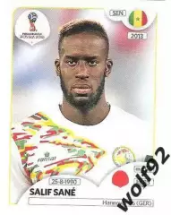 Наклейка №618 Salif Sane / Senegal / Panini / ЧМ 2018