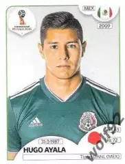 Наклейка №455 Hugo Ayala / Mexico / Panini / ЧМ 2018
