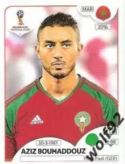 Наклейка №170 Aziz Bouhaddouz / Morocco / Panini / ЧМ 2018