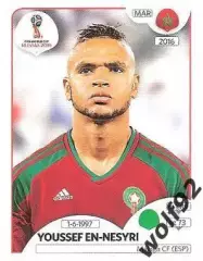 Наклейка №171 Youssef En-Nesyri / Morocco / Panini / ЧМ 2018