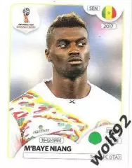 Наклейка №629 M'Baye Niang / Senegal / Panini / ЧМ 2018