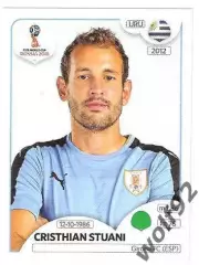 Наклейка №110 / Cristhian Stuani / Uruguay / Panini / ЧМ 2018