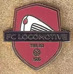 Знак Локомотив Тбилиси Грузия (3) / FC Locomotive Tbilisi / 2018