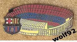 Знак Барселона Испания (2) / FC Barcelona / Стадион Камп Ноу / 2014-16-е гг.