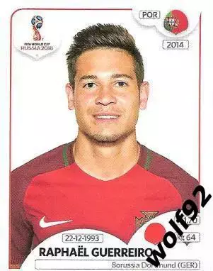 Наклейка №120 Raphael Guerreiro / Portugal / Panini / ЧМ 2018