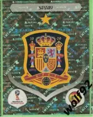 Наклейка №132 Испания / Spain / Panini / ЧМ 2018