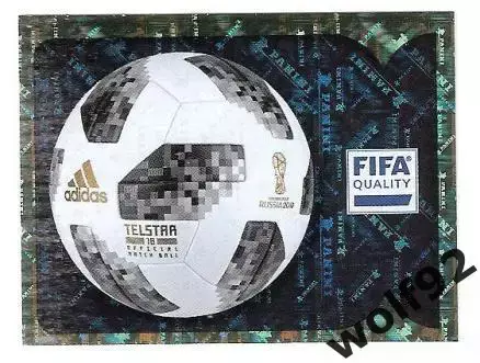 Наклейка №7 Мяч / Panini / ЧМ 2018