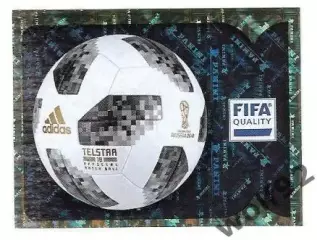 Наклейка №7 Мяч / Panini / ЧМ 2018