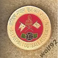 Знак Федерация Футбола Непал (4) / Оригинал /1980-е гг.