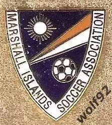 Знак Федерация Футбола Маршалловы Острова (1) / 1990-2000-е гг.