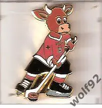 Знак Хоккей Чемпионат Мира 2009 Швейцария (1) / Талисман / Ретро / 2010-е