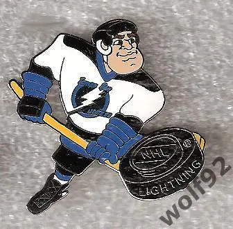 Знак Хоккей Тампа Бэй Лайтинг НХЛ / Tampa Bay Lightning NHL / Официальный (3)