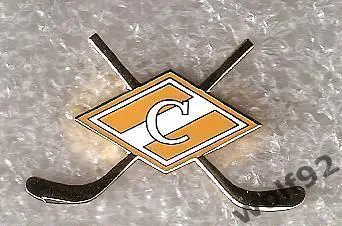 Знак Хоккей Спартак Москва / Ромб / Клюшки