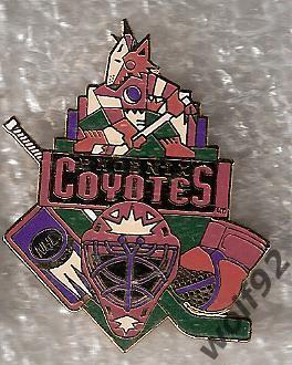 Знак Хоккей Феникс Койотс НХЛ / Phoenix Coyotes NHL / Официальный (4)