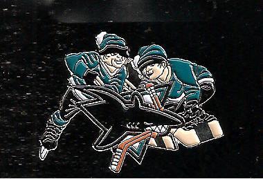 Знак Хоккей Сан Хосе Шаркс НХЛ / San Jose Sharks NHL / Официальный (4)