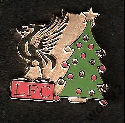 Знак Ливерпуль Англия (63) / Liverpool FC / Рождество / Новый Год
