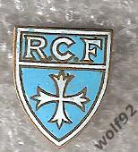 Знак Расинг Клуб де Франсэ Франция (1) / R.C.F. / Оригинал 1940-50-е гг. (винт)