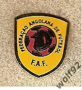 Знак Федерация Футбола Ангола (1) пр-во Швеция 1990-е гг.