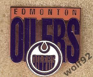 Знак Хоккей Эдмонтон Ойлерс НХЛ (2) / Edmonton Oilers NHL / Официальный