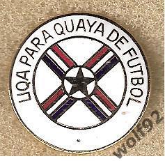 Знак Федерация Футбола Парагвай (1) пр-во Англия 1990-е гг.