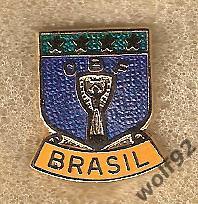 Знак Федерация Футбола Бразилия (9) пр-во Англия 1990-е гг.