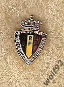 Знак Федерация Футбола Бельгия (1) пр-во Швеция 1980-е гг.