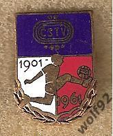 Знак Федерация Футбола Чехословакия (1) / 60 лет / 1901-1961 оригинал 1960-е гг.