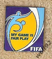 Знак Международная Федерация Футбола ФИФА / FIFA (5) Fair Play / Оригинал 2000-е