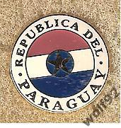 Знак Федерация Футбола Парагвай (7) 1990-е гг.