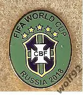 Знак Федерация Футбола Бразилия (19) / ЧМ 2018