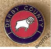 Знак Дерби Каунти Англия (1) / Derby County FC / оригинал 1980-90-е гг.